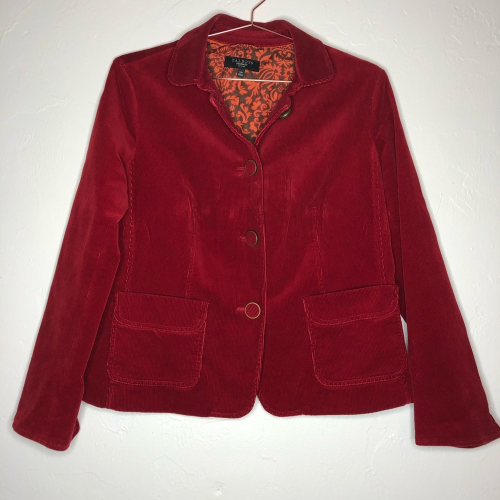 Talbots Corduroy Jacket